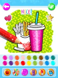 Food Coloring Game - Learn Colors Screen Shot 7
