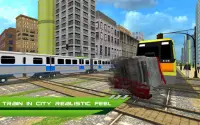 Condução 3D Metro Train Sim Screen Shot 6