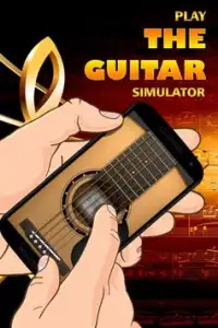 Play the guitar simulator Screen Shot 0