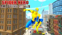 हीरो हड़ताल- गोली मारने वाले खेल स्पाइडरमैन गेम्स Screen Shot 0