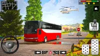 Pertandingan bus simulator bus Screen Shot 3