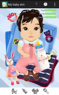 My Baby Sim - childcare game Screen Shot 4