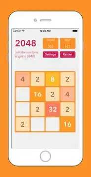 2048 game Screen Shot 0