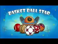 Basket Ball Star : Free Fun Screen Shot 1