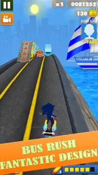 Sonic Subway Speed Fever: Rush, Dash, Boom, Run 3D Screen Shot 7