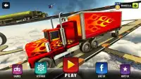 Impossible 18 wheeler Truck Driving Tracks Screen Shot 5