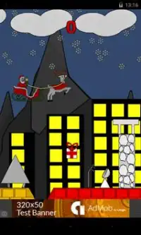 Flappy Santa Claus Christmas Screen Shot 1