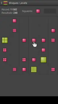 Bloques Levels juego de lógica Screen Shot 0