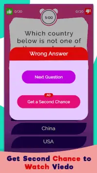 TRIVIA Champ - Play Quizzes Question & Answer Screen Shot 4
