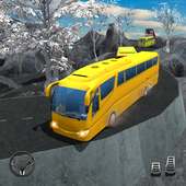 Bus Racing On Mountain Game - Hill Coach Driver