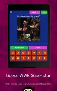 Guess WWE Superstar 2 Screen Shot 3