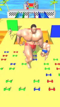 Muscle Race 3D Screen Shot 2