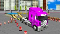 Truck Game Modern Parking Game Screen Shot 1