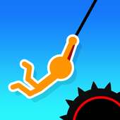 Stickman Hook- Swing Star: Rope