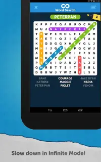 Infinite Word Search Puzzles Screen Shot 17