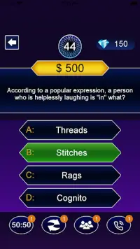 Millionaire Quiz 2020 - Trivia Game Screen Shot 1