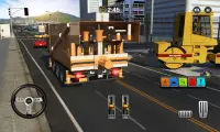 Ağır Hizmet kamyon Yol inşaatı Onarım oyun 2018 Screen Shot 5