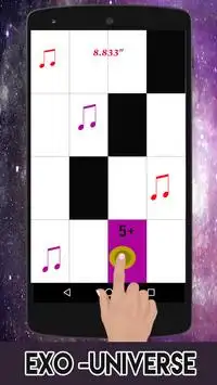 Exo Universe Piano Tiles Screen Shot 0