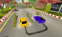Chained Cars Crash Drive 2017 Screen Shot 5