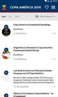 Copa América 2016 - Copa USA Screen Shot 0