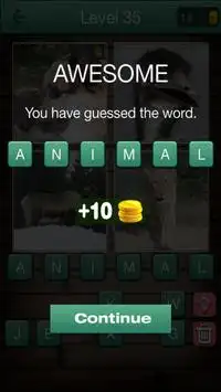 Word Guess - 4 Pics 1 Word Screen Shot 1