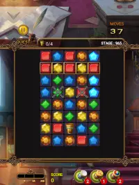 Jewels Magic Quest : Match 3 Puzzle Screen Shot 15