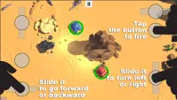 Tanks 3D для 2 игроков - разделенный экран Screen Shot 1