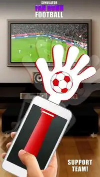 Simulador de fútbol Ventilador de Hornos Screen Shot 0