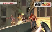 Outbreak zombie: sopravvissuto solo Screen Shot 9