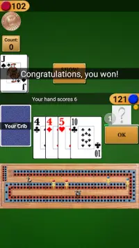 Cribbage Pro Screen Shot 2