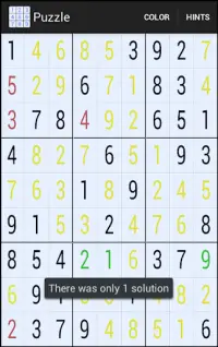 Sudoku Hint Free Screen Shot 6