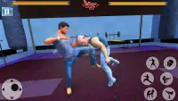 fighting games club 2019: bodybuilder wrestling Screen Shot 3