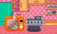 Cooking Little Panda Cupcakes Screen Shot 5
