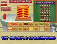 Burger Maker: My Burger Canteen Screen Shot 4