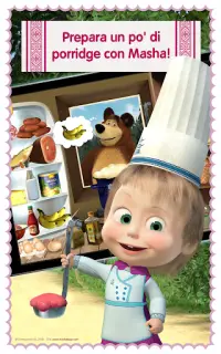 Masha E Orso: giochi di cucina Screen Shot 4