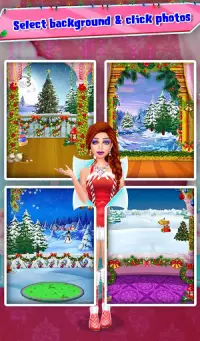 Christmas Makeup Dressup Games : Girls Games Screen Shot 1