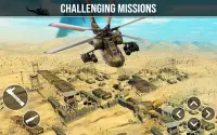 Gunship AirStrike BATTLE: Helicopter GUNSHIP Game. Screen Shot 0
