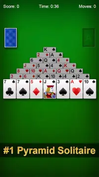 Solitaire Pyramid - Card Games Screen Shot 0