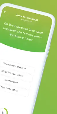GolfQuizz: Golf quizzes for real fans Screen Shot 1