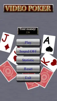 Free Video Poker Screen Shot 3