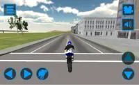 Sopir sepeda motor 3D Screen Shot 7