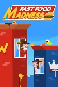 Fast Food Madness - Burger War Screen Shot 0