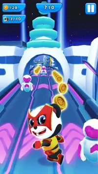 Panda Panda Runner Game Screen Shot 1
