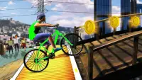 Stunt rowerowy 2018: gry cykliczne Screen Shot 12
