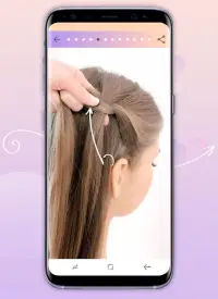 Hairstyles step by step Screen Shot 2