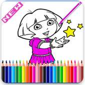 ColoringPages for Doraa Fans