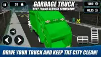Garbage Truck - City Trash Service Simulator Screen Shot 0