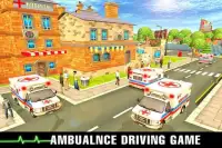 911 Ambulance Emergency Rescue: City Ambulance Sim Screen Shot 0