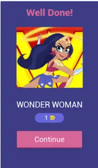 Super Hero Girls Quiz Screen Shot 0