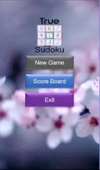 True Sudoku–Truly one solution Screen Shot 0